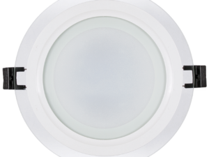 LED СТЪКЛЕН ПАНЕЛ ЗА ВГРАЖДАНЕ Ultralux КРЪГ, 12W, 4200K, 220-240V AC, IP44